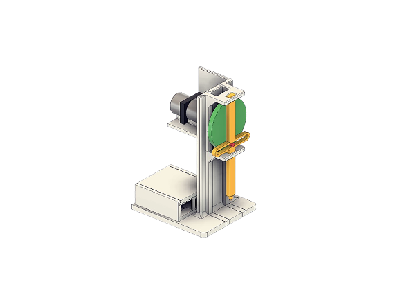 Automatic button pressing machine